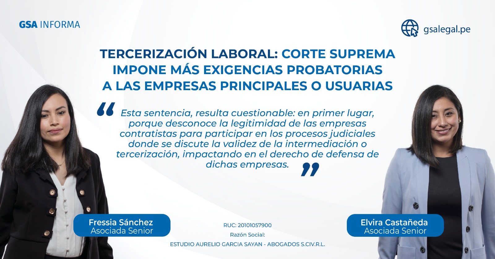 Tercerizzación Laboral